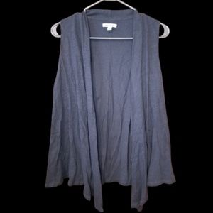 American eagle grey cotton vest